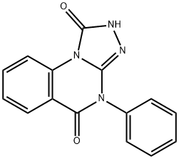 1-hydroxy-4-phenyl[1,2,4]triazolo[4,3-a]quinazolin-5(4H)-one Structure