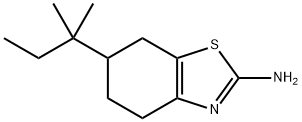 6-tert-pentyl-4,5,6,7-tetrahydrobenzo[d]thiazol-2-amine Struktur