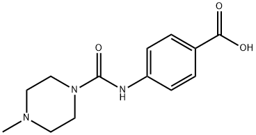4-[(4-Methyl-piperazine-1-carbonyl)-amino]-benzoic acid|