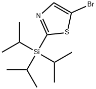 5-bromo-2-(triisopropylsilyl)thiazole,681218-91-7,结构式