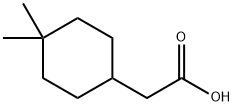 (4,4-Dimethyl-cyclohexyl)-acetic acid Structure