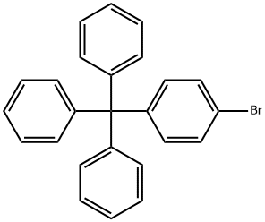 ((4-溴苯基)甲烷三基)三苯, 68494-29-1, 结构式