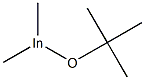 (t-Butoxy)dimethylindium, 98% 结构式