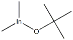 (t-Butoxy)dimethylindium, 98% Structure