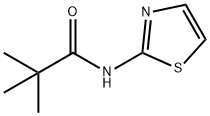 2,2-二甲基-N-(1,3-噻唑-2-基)丙酰胺,69212-62-0,结构式