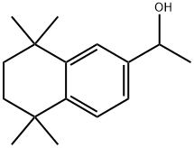 1-(5,5,8,8-tetramethyl-5,6,7,8-tetrahydronaphthalen-2-yl)ethanol Struktur