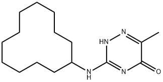 3-(cyclododecylamino)-6-methyl-1,2,4-triazin-5(4H)-one,692760-24-0,结构式