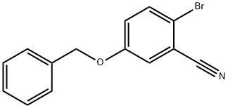 5-(benzyloxy)-2-bromobenzonitrile, 693232-07-4, 结构式