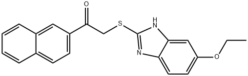 694479-57-7 2-[(5-ethoxy-1H-benzimidazol-2-yl)sulfanyl]-1-(naphthalen-2-yl)ethanone