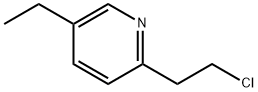 2-(2-chloro-ethyl)-5-ethyl-pyridine Structure