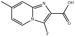 3-fluoro-7-methylimidazo[1,2-a]pyridine-2-carboxylic acid Structure