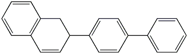 2-Biphenyl-4-yl-1,2-dihydronaphthalene Structure