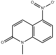 1-methyl-5-nitro-2(1H)-Quinolinone Struktur