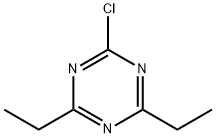 2-CHLORO-4,6-DIETHYL-1,3,5-TRIAZINE(WXG02668) 化学構造式