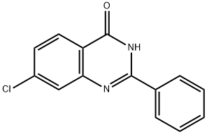 7-Chloro-2-phenyl-1H-quinazolin-4-one,7012-94-4,结构式