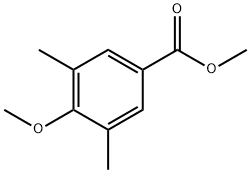 4-METHOXY-3,5-DIMETHYL BENZOIC ACID METHYL ESTER Structure