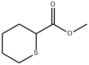 methyl tetrahydro-2H-thiopyran-2-carboxylate 化学構造式