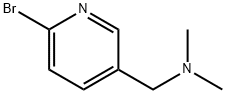 1-(6-溴吡啶-3-基)-N,N-二甲基甲胺 结构式