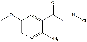 1-(2-Amino-5-methoxy-phenyl)-ethanone hydrochloride Structure