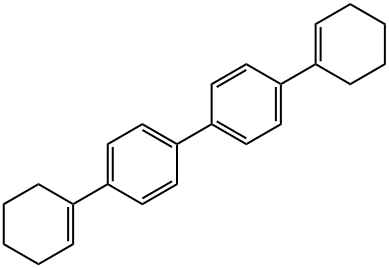 4,4'-BIS(1-CYCLOHEXEN-1-YL)BIPHENYL Struktur