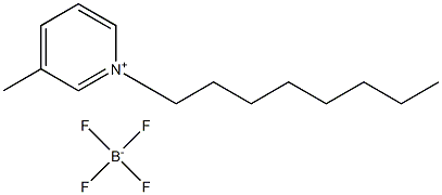 N-辛基 -3-甲基吡啶四氟硼酸盐 结构式