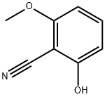 2-ヒドロキシ-6-メトキシベンゾニトリル 化学構造式