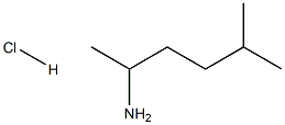 5-甲基-2-己胺盐酸盐, 71776-71-1, 结构式