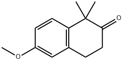 6-methoxy-1,1-dimethyl-3,4-dihydronaphthalen-2(1H)-one,71886-83-4,结构式