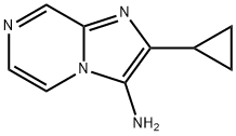 2-cyclopropyl-Imidazo[1,2-a]pyrazin-3-amine Struktur