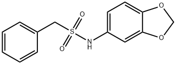 725243-50-5 N-(1,3-benzodioxol-5-yl)-1-phenylmethanesulfonamide