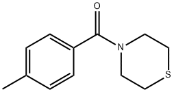 Methanone, (4-methylphenyl)-4-thiomorpholinyl- 结构式