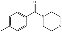 Methanone, (4-methylphenyl)-4-thiomorpholinyl- Struktur