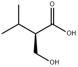 Butanoic acid, 2-(hydroxymethyl)-3-methyl-, (2R)- Structure