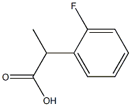 2-(2-氟苯基)丙酸,73041-90-4,结构式