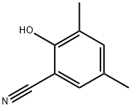 2-hydroxy-3,5-dimethylbenzonitrile Struktur