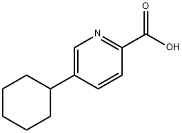 5-cyclohexylpicolinic acid Structure