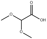 2,2-二甲氧基乙酸, 73569-40-1, 结构式