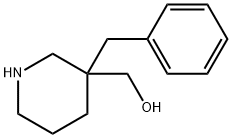 (3-benzylpiperidin-3-yl)methanol Structure