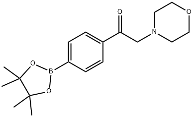 736991-86-9 2-(吗啉-4-基)-1-[4-(四甲基-1,3,2-二氧杂硼环戊烷-2-基)苯基]乙-1-酮