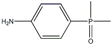 (4-aminophenyl)dimethylphosphine oxide Structure