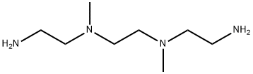 N1,N2-双(2-氨基乙基)-N1,N2-二甲基-1,2-乙二胺 结构式