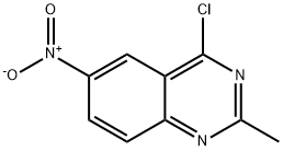 Quinazoline, 4-chloro-2-methyl-6-nitro-
 Struktur