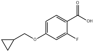 4-(Cyclopropylmethoxy)-2-Fluorobenzoic Acid