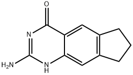 4H-Cyclopenta[g]quinazolin-4-one, 2-amino-1,6,7,8-tetrahydro-|2-氨基-1,6,7,7-四氢-4H-环戊基并[G]喹唑啉-4-酮