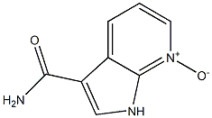 1H-PYRROLO[2,3-B]PYRIDINE-3-CARBOXAMIDE 7-OXIDE Structure