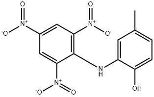 N-(2-HYDROXY-5-METHYLPHENYL)PICRYLAMINE Struktur