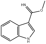 1H-Indole-3-carboximidic acid methyl ester Struktur