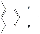 2,4-二甲基-6-(三氟甲基)吡啶, 749256-94-8, 结构式