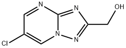 (6-chloro-[1,2,4]triazolo[1,5-a]pyrimidin-2-yl)methanol Struktur