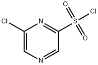 6-chloropyrazine-2-sulfonyl chloride, 750584-04-4, 结构式